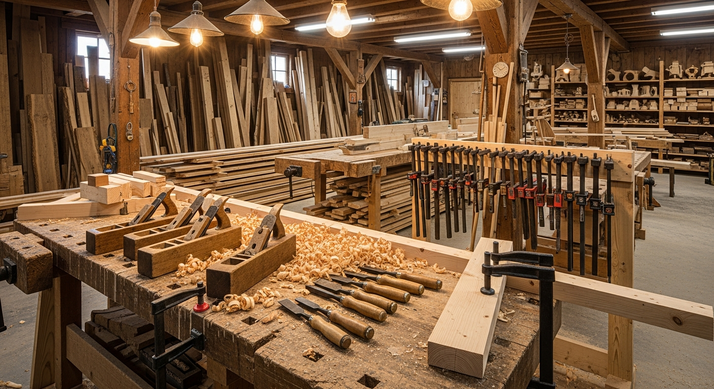 Werkstatt der Schreinerei Artholz